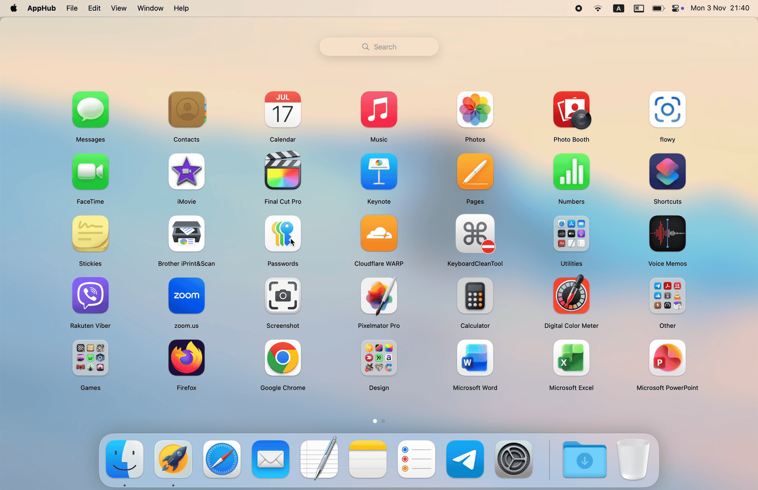 Drag and drop to folder